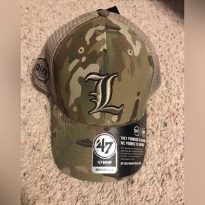 New camo U of L adjustable hat